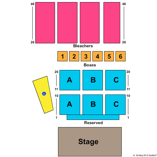 Snoqualmie Casino-Ballroom Mountain View Plaza W Bleachers Seating Chart